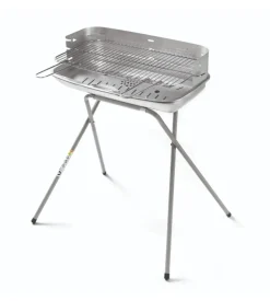 Barbecue a carbone ompagrill "60-40 aluminized" con griglia 60x36 cm