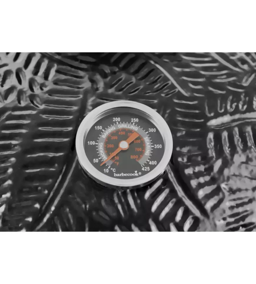 Barbecue a carbonella barbecook "kamado kamal" con telo di copertura in omaggio e griglia 53 cm