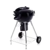 Barbecue a carbonella sochef "pupo 47" con griglia in acciaio 56x60x82 cm