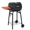 Barbecue a carbonella sochef "pedro 45" con griglia in acciaio 80x60x105 cm