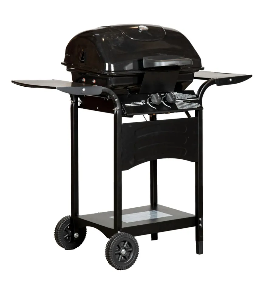 Barbecue a gas arnold "arizona" 2 bruciatori 115x55x102 cm