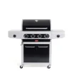 Barbecue a gas barbecook "siesta 412" con fornello laterale 4 bruciatori