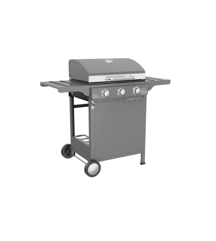 Barbecue a gas ompagrill "expert" 3 bruciatori