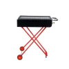 Barbecue a gas pieghevole arnold con ruote 73x43x74 cm