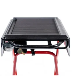 Barbecue a gas pieghevole arnold con ruote 73x43x74 cm