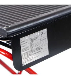 Barbecue a gas pieghevole arnold con ruote 73x43x74 cm