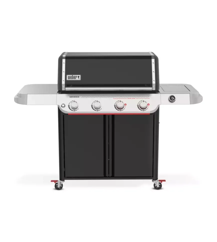 Barbecue a gas weber "genesis e-425" nero 4 bruciatori