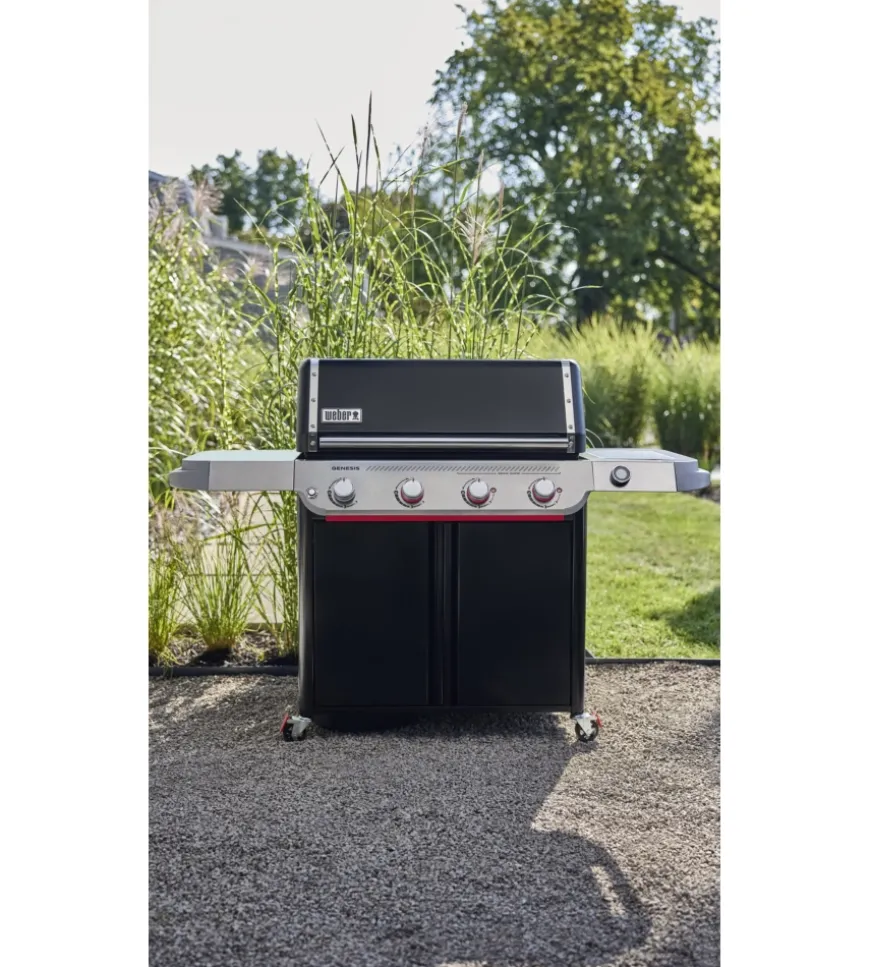 Barbecue a gas weber "genesis e-425" nero 4 bruciatori