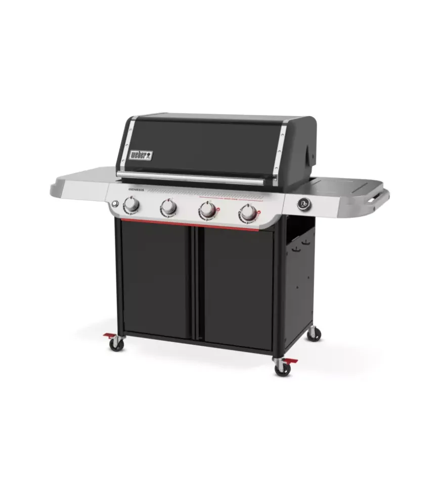 Barbecue a gas weber "genesis e-425" nero 4 bruciatori
