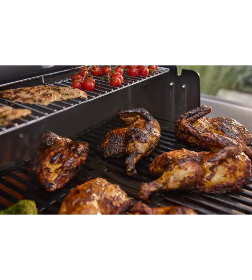 Barbecue a gas weber "genesis e-425" nero 4 bruciatori