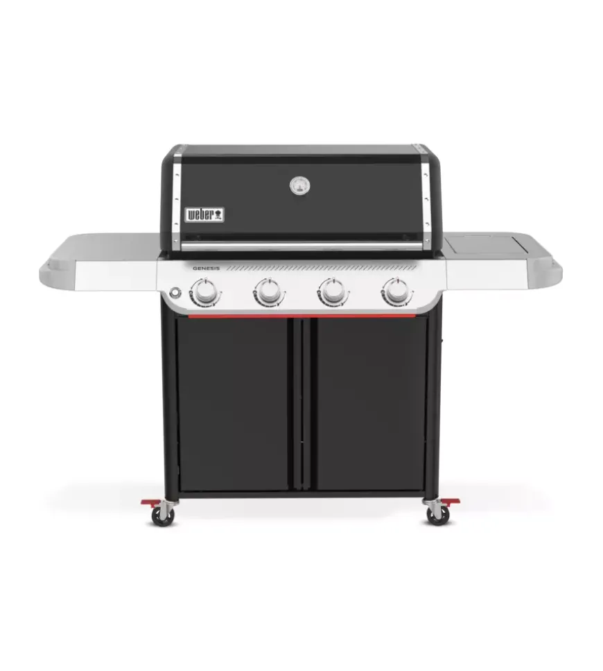 Barbecue a gas weber "genesis e-415" nero 4 bruciatori
