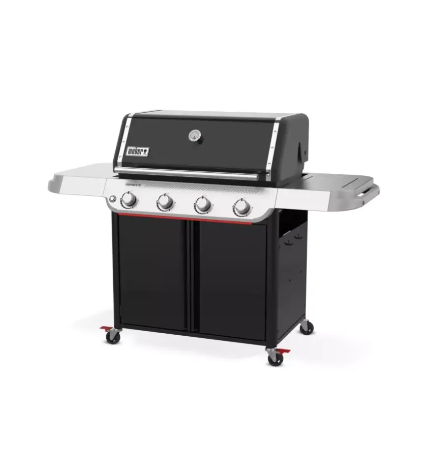 Barbecue a gas weber "genesis e-415" nero 4 bruciatori