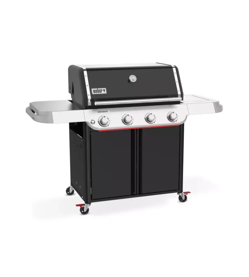 Barbecue a gas weber "genesis e-415" nero 4 bruciatori
