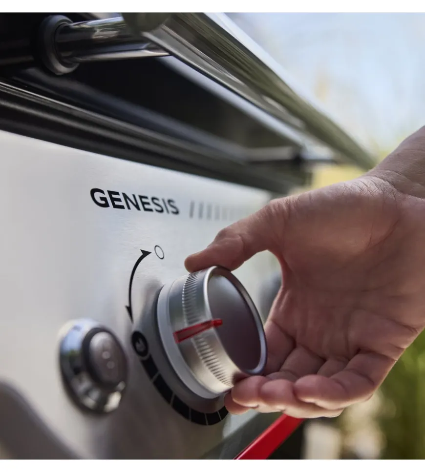 Barbecue a gas weber "genesis e-415" nero 4 bruciatori