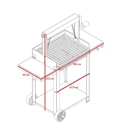Barbecue a legna e carbone  
