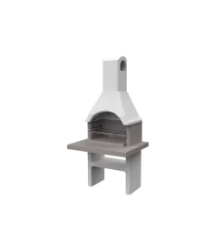 Barbecue a legna o carbonella sarom "adige" 103x80x212 cm