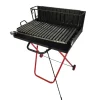 Barbecue a legna pieghevole arnold con griglia 47x50 cm