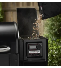 Barbecue a pellet weber 