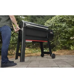 Barbecue a pellet weber 