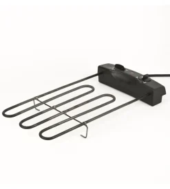 Barbecue elettrico con piedistallo e griglia 34x24,5 cm