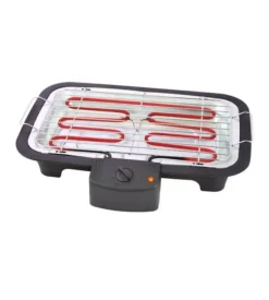Barbecue elettrico da tavolo con griglia 37x21 cm