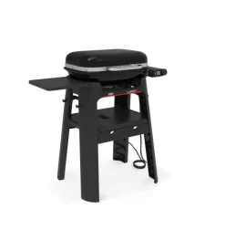 Barbecue elettrico weber "lumin smart black" nero con griglia 49x33 cm