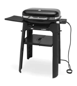 Barbecue elettrico weber "lumin e stand" con griglia 1562 cmq