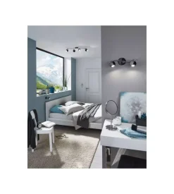 Barra con 4 faretti led 