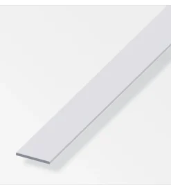 Barra piatta 20x5 alluminio arg - 1 metro.