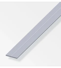 Barra piatta 19.5x2 alluminio naturale - 1 metro.
