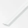 Barra piatta 35.5x3 pvc bianco - 1 metro.