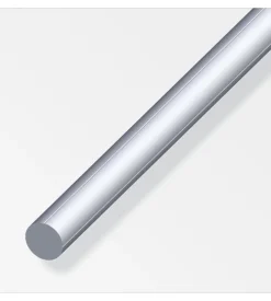 Barra tonda 15.5 alluminio naturale - 1 metro.