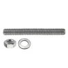 Barre filettate con dado e rondella ø m8 x 100 - 4 pz.