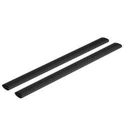 Barre portatutto "evos silenzio black" in alluminio xl 140 cm - n15082