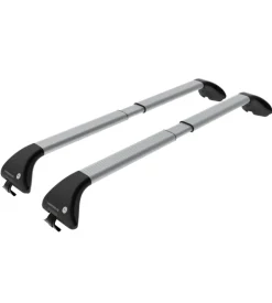 Barre portatutto per auto kit completo nordrive - 410 - snap alu l  nk410sal