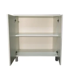 Base cucina con ripiano e 2 ante bianco "easy", 80 cm