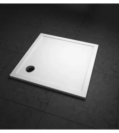 Base doccia in abs, 80x80x3 cm