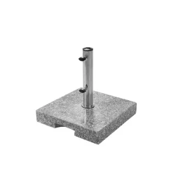 Base per ombrellone eurogarden in granito per pali ø 35/38/78 mm