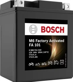 Batteria moto bosch "fa100" 4ah dx preattivata