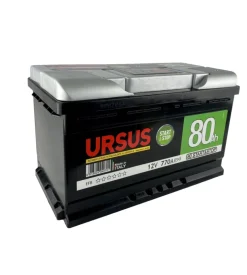 Batteria per auto al piombo "ursus star&stop"  80 ah