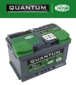 Batteria per auto "quantum" magneti marelli 70ah 600a