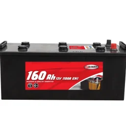 Batteria per autocarro e trattori 160 ah 12v 950a polo positivo sinistro