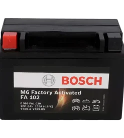 Batteria per moto bosch "fa102" preattiva 8ah sx
