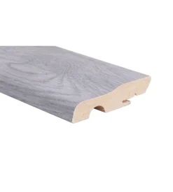 Battiscopa mdf rovere grigio 70x18x2400mm