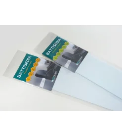 Battisedia in poliver opalino con adesivo - 80 x 12 cm.