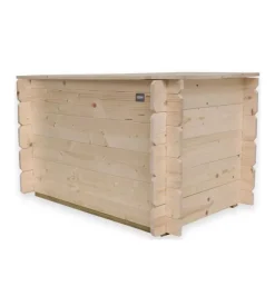 Baule da esterno alce  "giunone" in legno 183 lt 98x60x54 cm