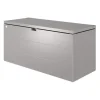 Baule da esterno impermeabile biohort "stylebox 170" in acciaio zincato grigio quarzo metallizzato 685 lt 170x70x81 cm - cod. b380710