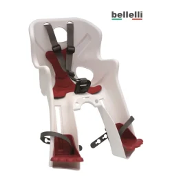 Bellelli seggiolino bici anteriore rabbit b-fix bianco
