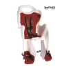 Bellelli seggiolino bici posteriore mr fox bianco rosso con b-fix