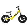 Bici pedagogica per bambini senza pedali vertigo, colore giallo